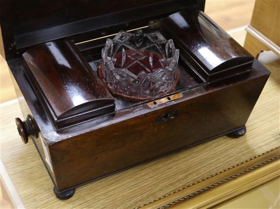 A tea caddy